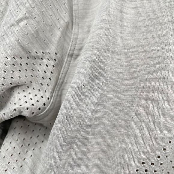 Lululemon‎ Metal Vent Tech Short Sleeve T Shirt Mens Tan Breathable Athletic  L - Picture 7 of 8